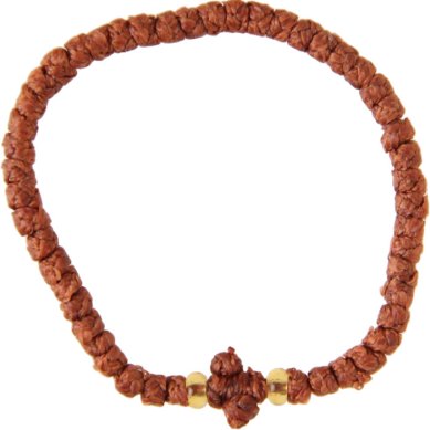 Утварь и подарки Комбоскини (греческие узелковые чётки, носимые афонскими монахами)