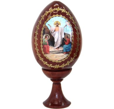Утварь и подарки Яйцо большое на разъемной подставке «Воскресение Христово»