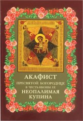 Книги Неопалимая Купина, акафист Пресвятой Богородице в честь иконы Ее