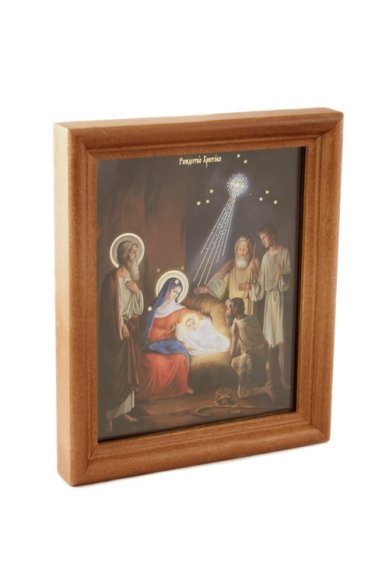 Иконы Рождество Христово икона (13 х 16 см, Софрино)