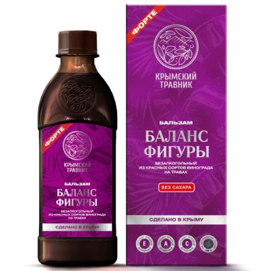 Натуральные товары Бальзам питьевой Баланс фигуры (250 мл)