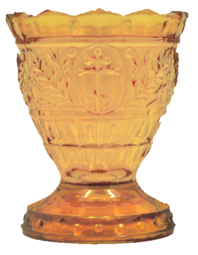 Утварь и подарки Лампада настольная на ножке «Лилия»