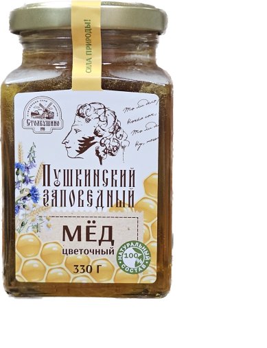 Натуральные товары Мед натуральный цветочный «Пушкинский заповедный», 330 г