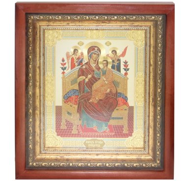Иконы Всецарица икона Божией Матери (25 х 28 см)