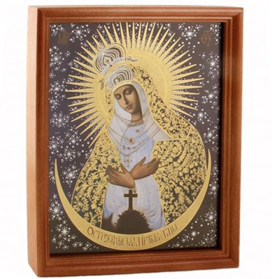 Иконы Остробрамская икона Божией Матери (20 х 24 см, Софрино)