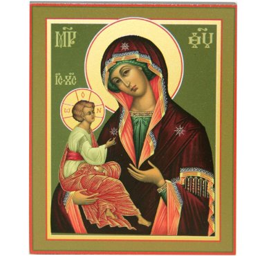 Иконы Гребневская (Гребеневская) икона Божией Матери (10 х 12 см)