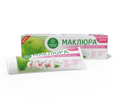 Натуральные товары Маклюра гель-бальзам для тела «Орто» (для суставов, 100 мл)