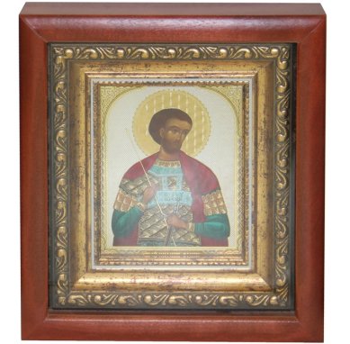 Иконы Иоанн Воин святой икона (17,5 х 19,5 см)