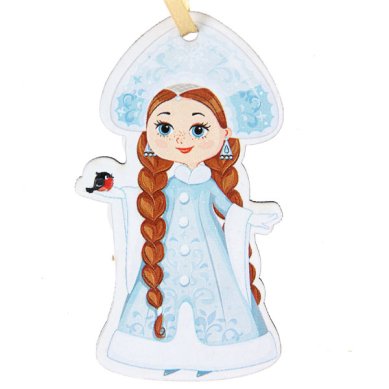 Утварь и подарки Подвеска деревянная рождественская