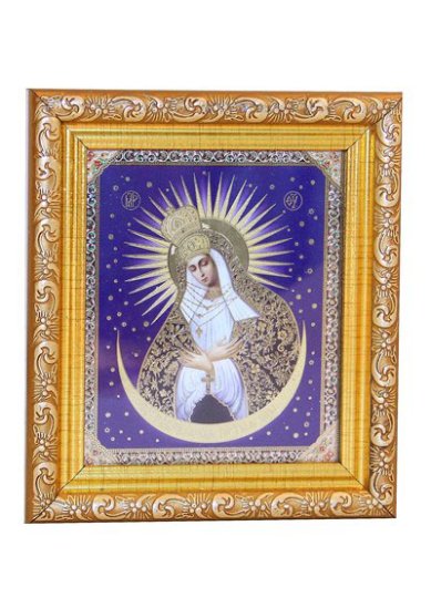 Иконы Остробрамская икона Божией Матери (14 х 16 см)