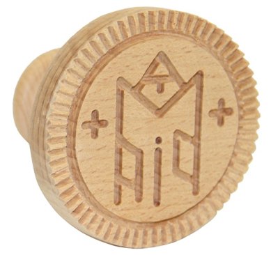 Утварь и подарки Печать для просфор «Богородичная» деревянная (диаметр 8 см)