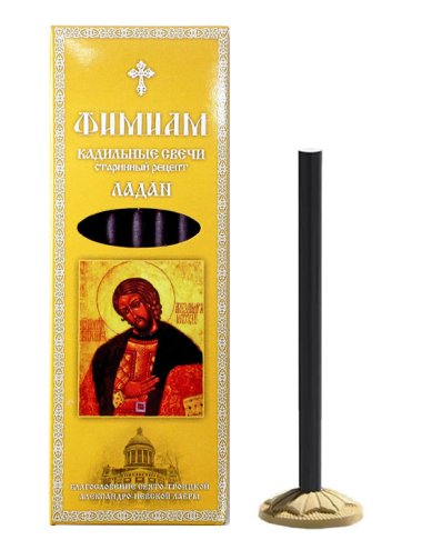 Утварь и подарки Свечи Фимиам кадильные большие «Александр Невский. Ладан» 