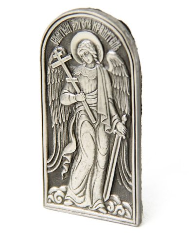 Иконы Владимирская икона Божией Матери автомобильная ручная работа (2,5 х 5,3 см)