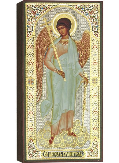 Иконы Ангел Хранитель, икона 9 х 19 см