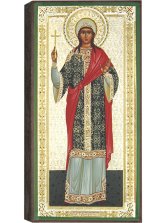 Иконы Святая мученица Христина, икона 9 х 19 см