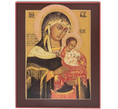 Иконы Коневская икона Божией Матери (12,5 х 15,7 см)