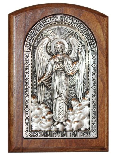 Иконы Ангел Хранитель икона ручная работа (11 х 16 см)