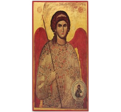Иконы Михаил Архангел икона (9,5 х 18,5 см)