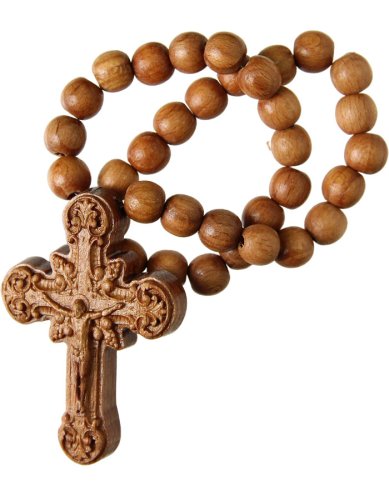 Иконы Распятие подвесное в автомобиль (дерево), длина 36 см, крест 8 см