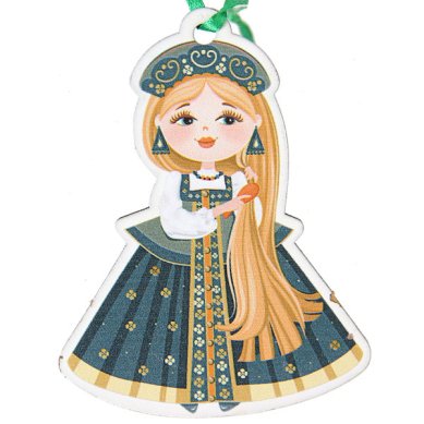 Утварь и подарки Подвеска деревянная рождественская