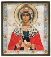 Иконы Татиана мученица икона на дереве (9х10,5 см, Тиль)