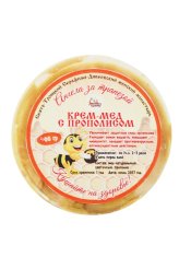 Натуральные товары Крем-мёд с прополисом 15% (300 г)