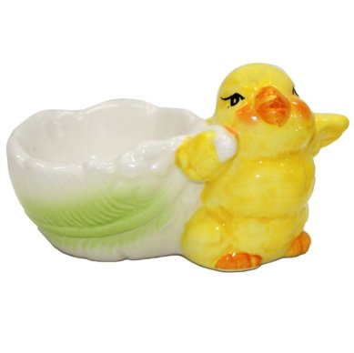 Утварь и подарки Подставка пасхальная «Цыпленок» на 1 яйцо (керамика)