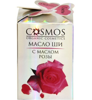 Натуральные товары Масло Ши (Карите) с маслом розы (100 мл)