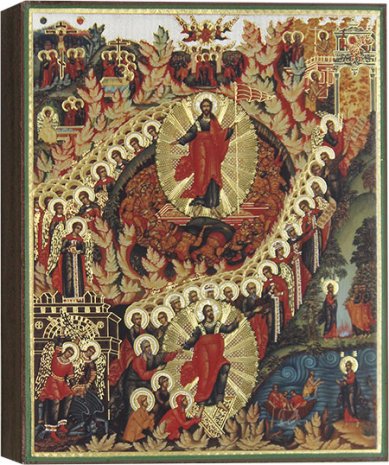 Иконы Светлое Христово Воскресение, Пасха, икона 13 х 16 см