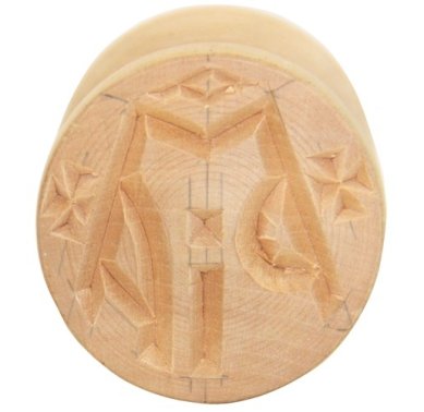 Утварь и подарки Печать для просфор «Богородичная» деревянная (диаметр 4,5 см)