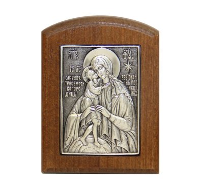 Иконы Взыскание погибших икона Божией Матери ручная работа (8 х 10 см)