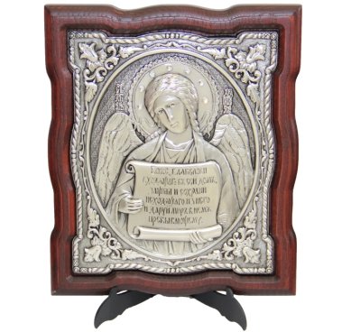 Иконы Ангел Хранитель икона на подставке (15 х 18 см)