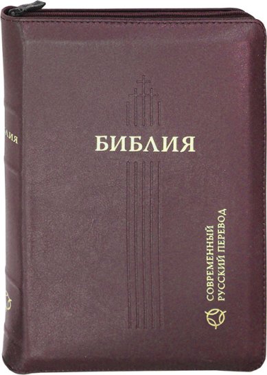 Книги Библия на молнии. Современный русский перевод. Канонические книги (бордовая обложка)