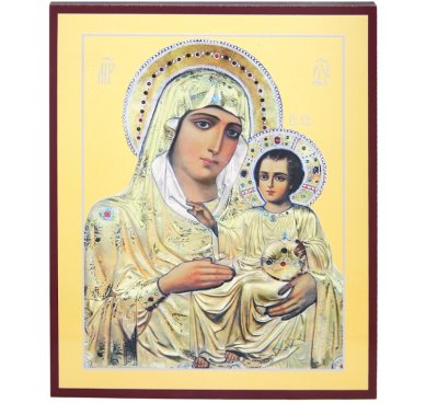 Иконы Иерусалимская икона Божией Матери в подарочной упаковке (17 х 21 см)