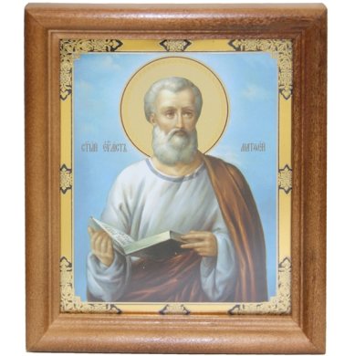 Иконы Матфей апостол икона (13 х 16 см, Софрино)