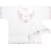 Утварь и подарки Набор для крещения для девочки (бязь, рубашка, чепчик) Р-р 24