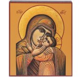 Иконы Леньковская икона Божией Матери (9 х 10,5 см)