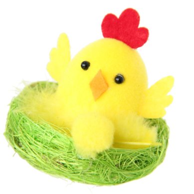 Утварь и подарки Пасхальное украшение «Цыпленок в гнезде»