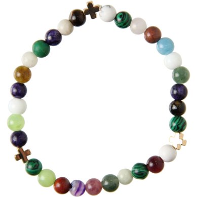 Утварь и подарки Браслет из натуральных камней самоцветов, d=5мм