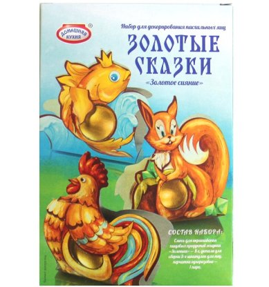 Утварь и подарки Набор для декорирования яиц «Золотые сказки»
