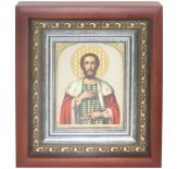 Иконы Александр Невский икона (17 х 19,5 см)