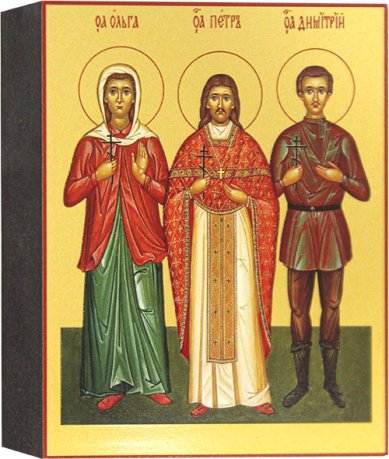 Иконы Новомученики, в земле Жуковской просиявшие, икона 85 х 105 мм