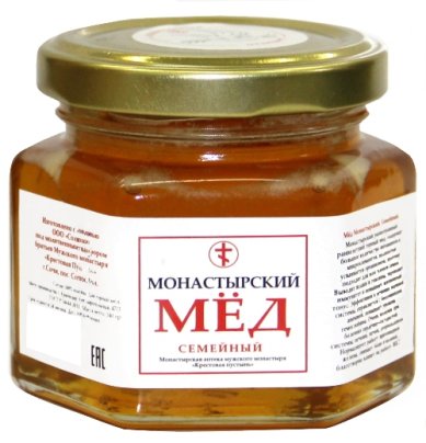 Натуральные товары Мед монастырский «Семейный» (140 г)