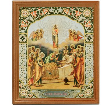 Иконы Успение Пресвятой Богородицы икона (20 х 24 см, Софрино)