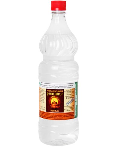 Утварь и подарки Масло лампадное «Церковное» вазелиновое, вязкость 30, 1 л