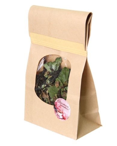 Натуральные товары Чай черный листовой Жузель с мятой и листом смородины, 50 г