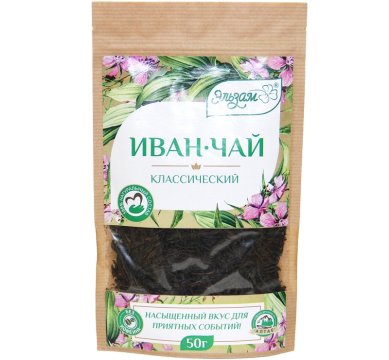 Натуральные товары Иван-чай «Классический» листовой ферментированный (50 г)
