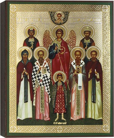 Иконы Собор святых Михаилов, икона 13 х 16 см