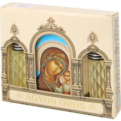 Утварь и подарки Набор подарочный «Миро» с благовониями (2 шт по 10 мл каждый, икона Божией Матери Казанская)