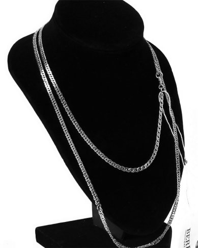 Ювелирные изделия Нонна граненая цепь серебряная 925 размер 65.0 родирование